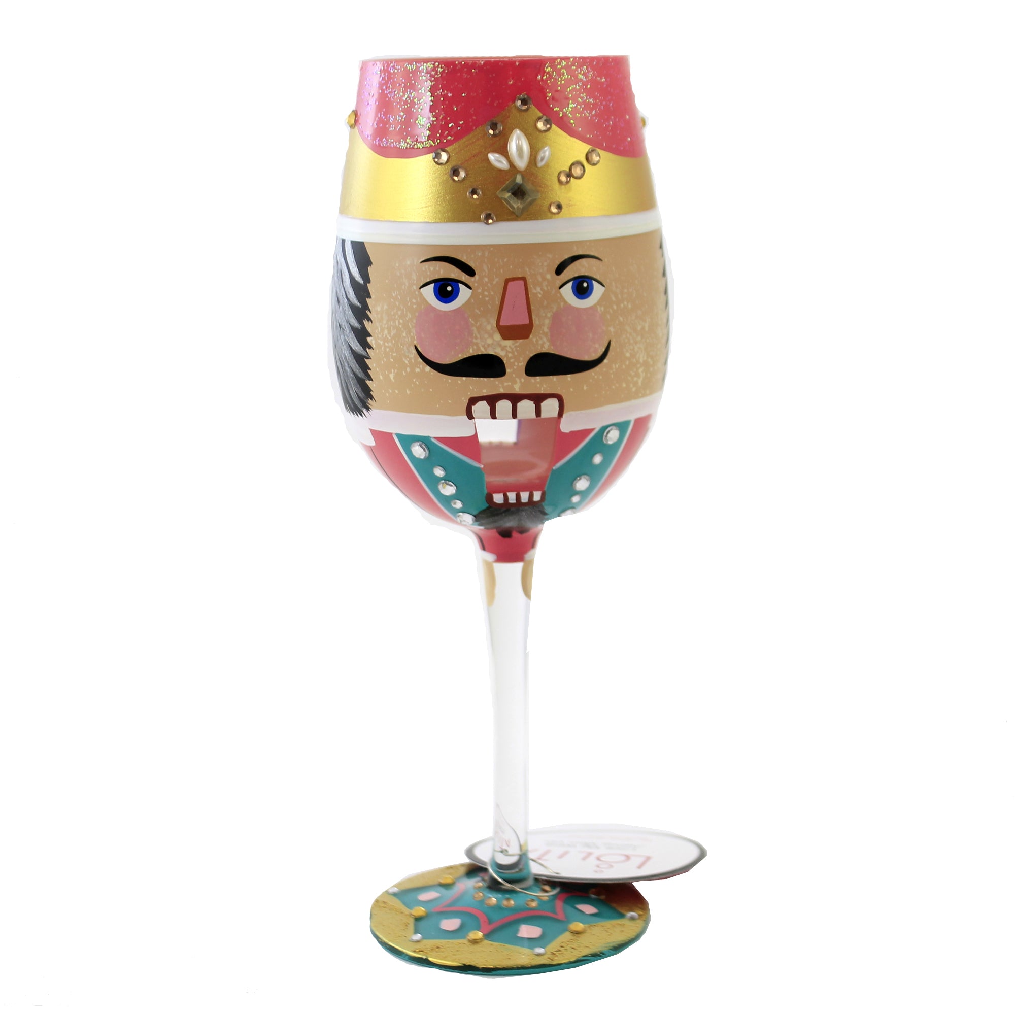 Stemmed Wine Glass, w/ Box, A Dash of Christmas Magic