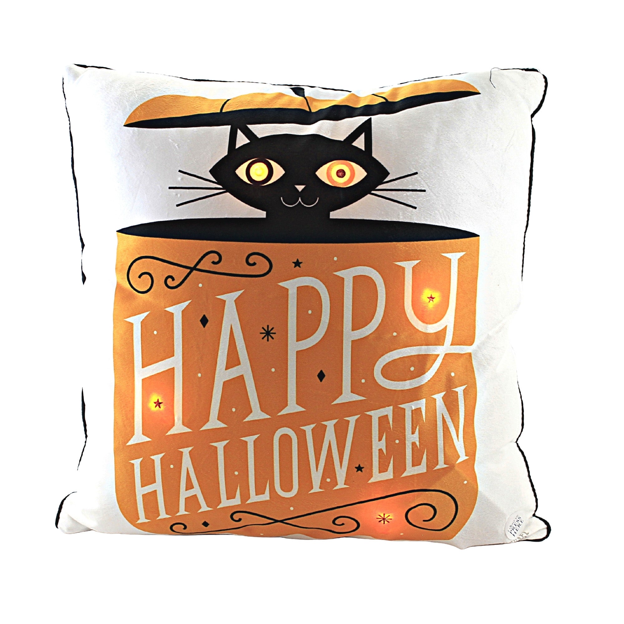 Halloween clearance cat pillow