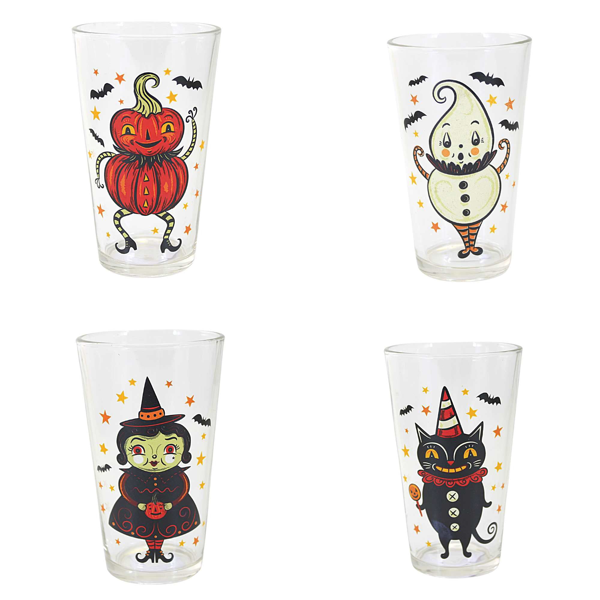 Nightmare Before Christmas Set of 4 Glasses