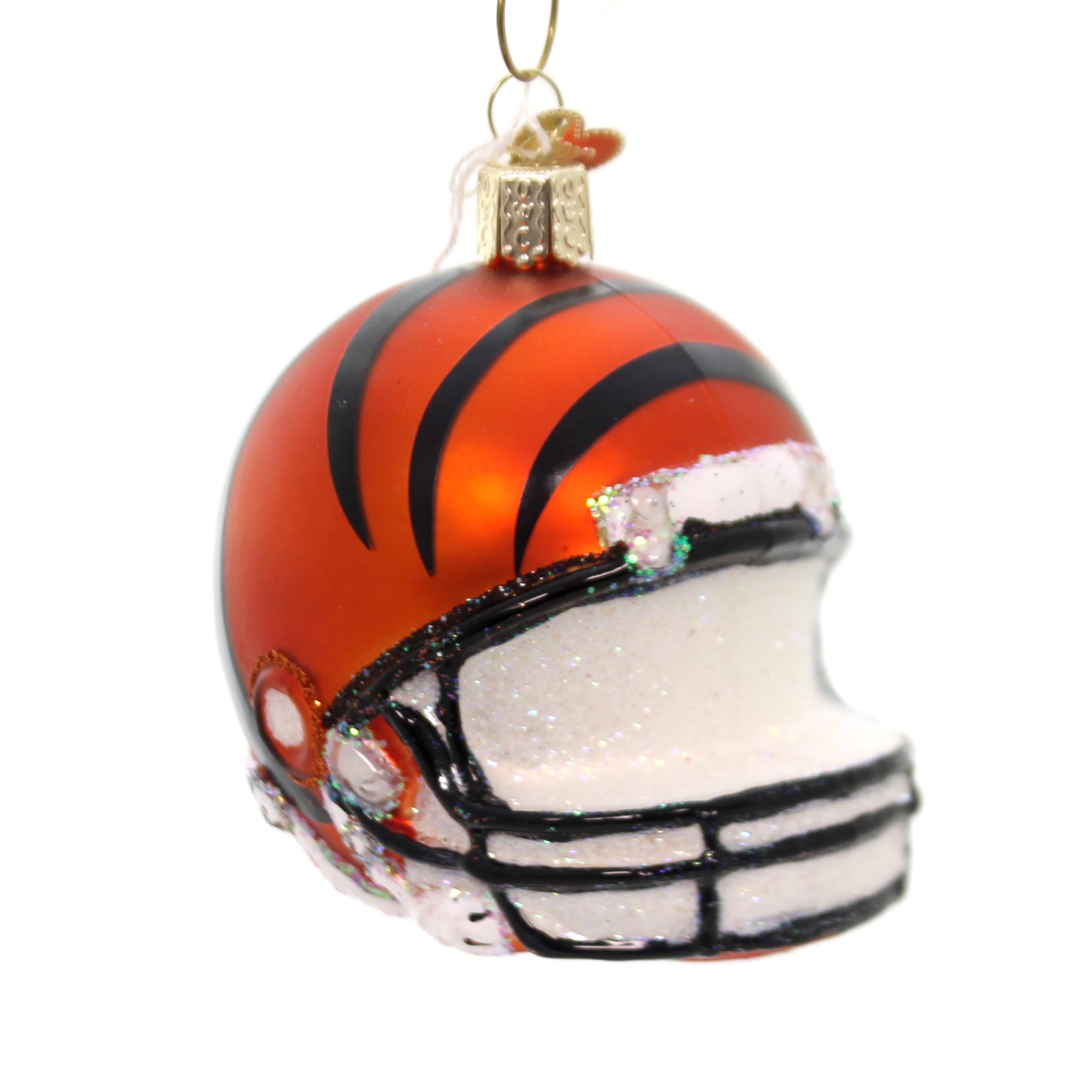 Old World Christmas Cincinnati Bengals Helmet Ornament For