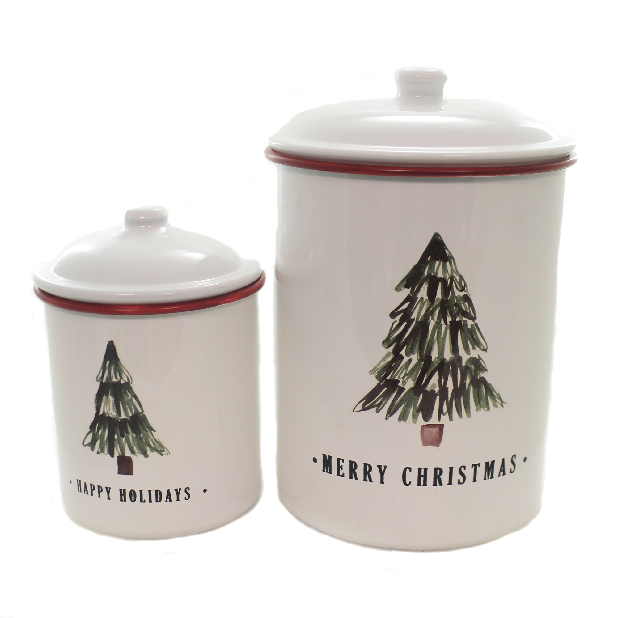 Christmas Baking Canister Set