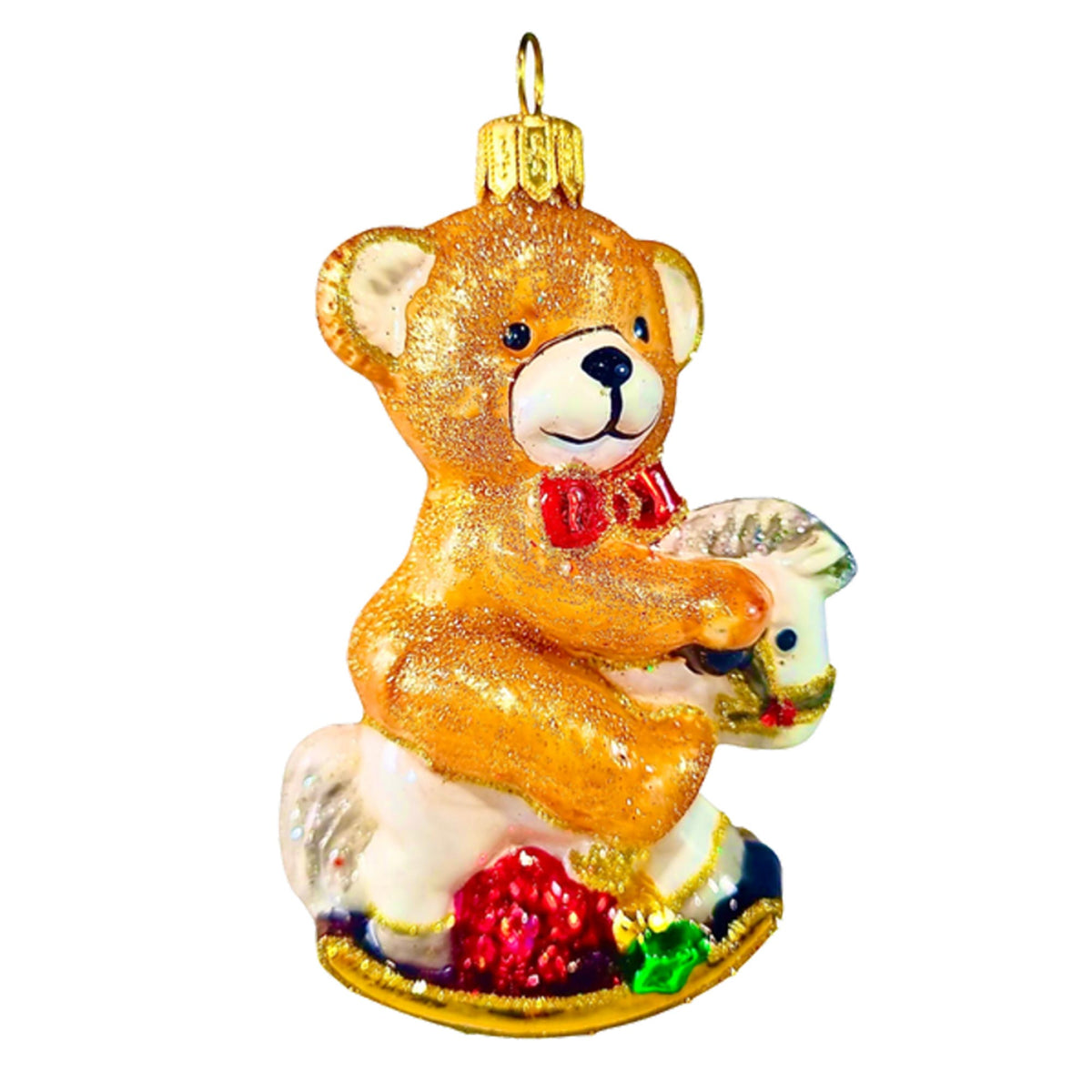 (63847) Pre-Order The Ornament King Baby Rocker, 4.00 Inch, First Christmas Teddy Ornament 41026