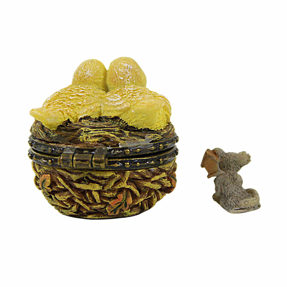 Boyds Bears Resin Mr & Mrs Nestling's Home Tweet - - SBKGifts.com