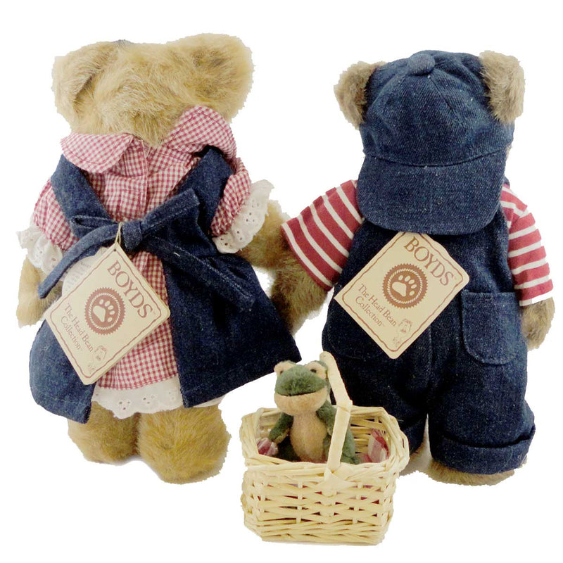 Boyds Bears Plush Billie & Suzie B Picnickin' - - SBKGifts.com