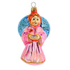 (1069) Christopher Radko Company On Wings Of Hope, 4.75 Inch, Ornament Charity Aids Angel 95Sp10