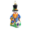 (1077) Christopher Radko Company Home In My Heart Jonathan Club, 5.50 Inch, Ornament Christmas Snowman 2006 3011596