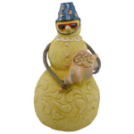 9.25 Inch Safe Til The Yule Tide Comes In Snowman Beach 4017669 (10798)