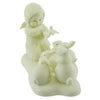 (10827) Dept 56 Snowbabies Music To Their Ears, 3.50 Inch, Christmas Rabbits Birds 67973