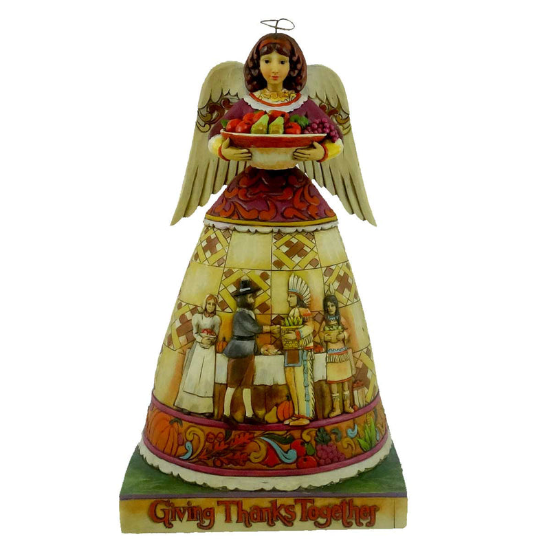 10.00 Inch Thankful Traditions Thanksgiving Angel 4017593 (10871)