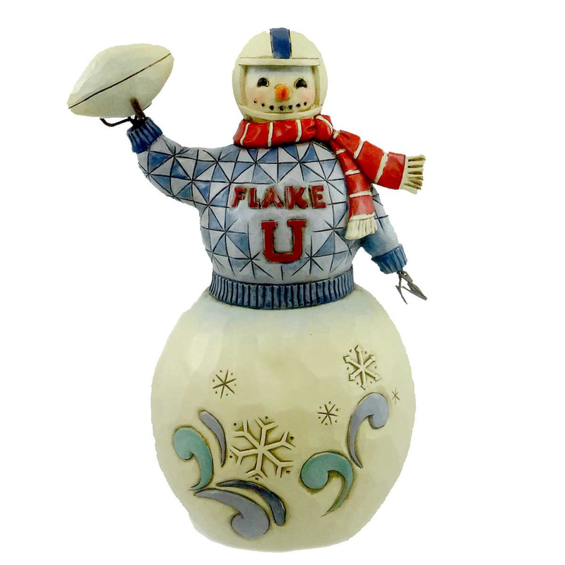 6.75 Inch Catch Some Spirit Snowman Football 4017664 (10904)