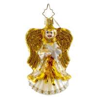 (11313) Christopher Radko Majestic Muse Gem, 3.25 Inch, Little Gem Ornament Angel 1015093