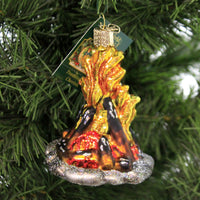 Old World Christmas Campfire - - SBKGifts.com