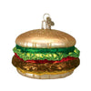 (11619) Old World Christmas Cheeseburger, 2.75 Inch, Ornament Fast Food Beef Burger 32065