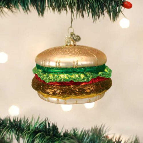 Old World Christmas Cheeseburger - - SBKGifts.com