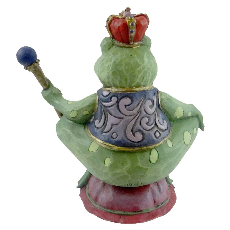 Jim Shore Mini Frog W/Crown - - SBKGifts.com