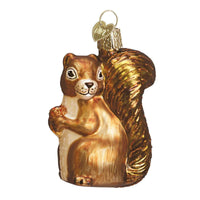 (11712) Old World Christmas Squirrel, 3.00 Inch, Ornament Wildlife Squirrel 12080