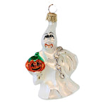 Christopher Radko Company Shake Rattle & Roll Jr - 1 Glass Ornament 2.75 Inch, Glass - Ornament Ghost Chains Halloween 999280 (1173)