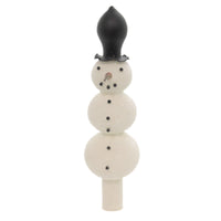 (11845) Christina's World Frosty Finial, 9.00 Inch, Snowman Tree Topper Fin966