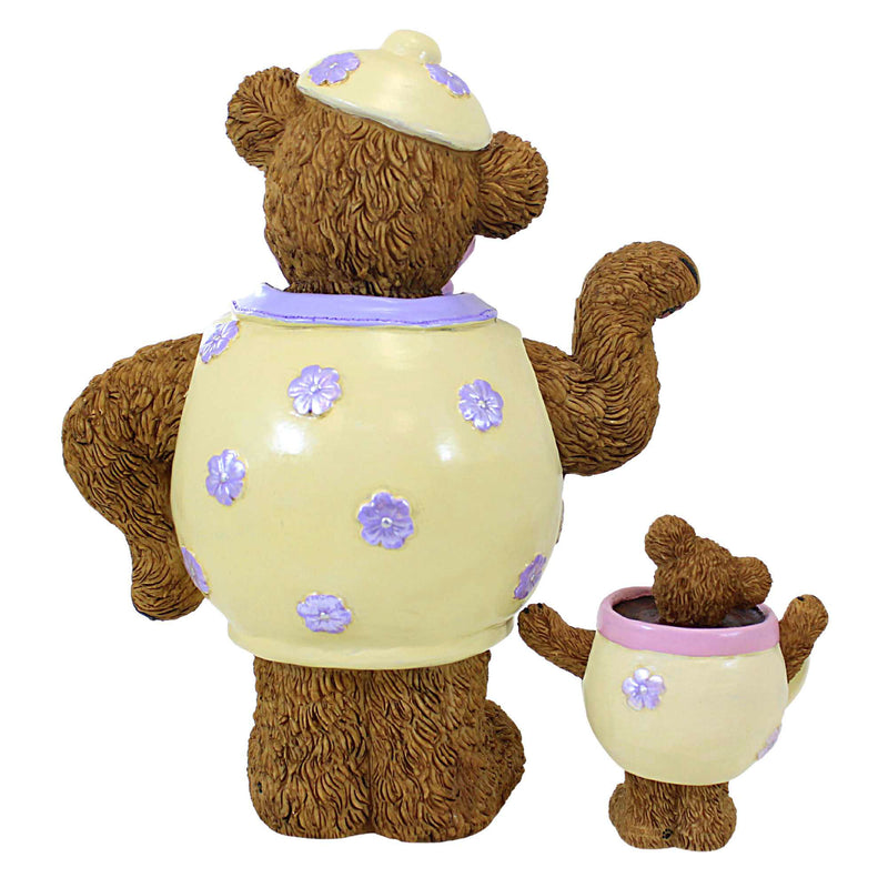 Boyds Bears Resin Mrs. Stout With Lil' Steamy - - SBKGifts.com