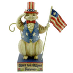 6.50 Inch Stars And Stripes Salute Patriotic Cat 4021132 (12083)