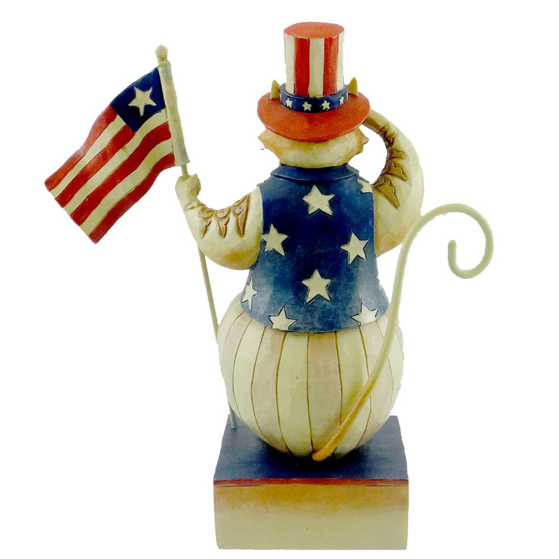 Jim Shore Stars And Stripes Salute - - SBKGifts.com