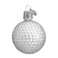 (12472) Old World Christmas Golf Ball, 1.75 Inch, Sports Tee Ornament 44014