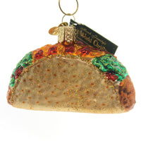 (12745) Old World Christmas Taco., 2.00 Inch, Ornament Mexican Fast Food 32084