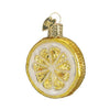 (12757) Old World Christmas Lemon Slice, 2.25 Inch, Ornament Lemonade Tart 28001.