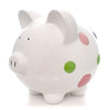 Bank Bank Pig Polka Dots - - SBKGifts.com