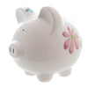 (12766) Bank Bank Pig Butterflies, 7.75 Inch, Baby Cr100bd