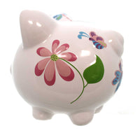 Bank Bank Pig Butterflies - - SBKGifts.com