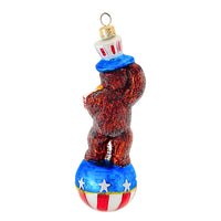 Christopher Radko Company Teddy For President - - SBKGifts.com