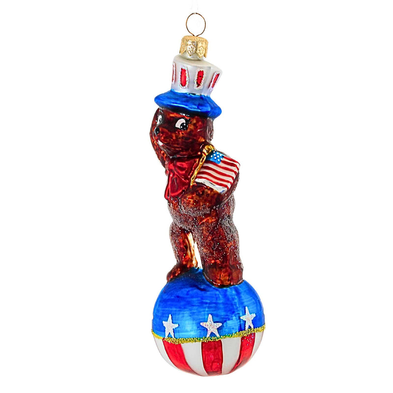 Christopher Radko Company Teddy For President - - SBKGifts.com