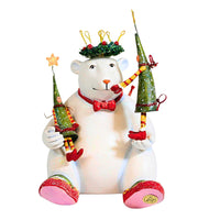 (13017) Enesco Polar Bear Ornament, 4.75 Inch, Charity Trees 36628