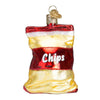 (13400) Old World Christmas Bag Of Chips, 3.50 Inch, Snack Junk Food Potato 32154