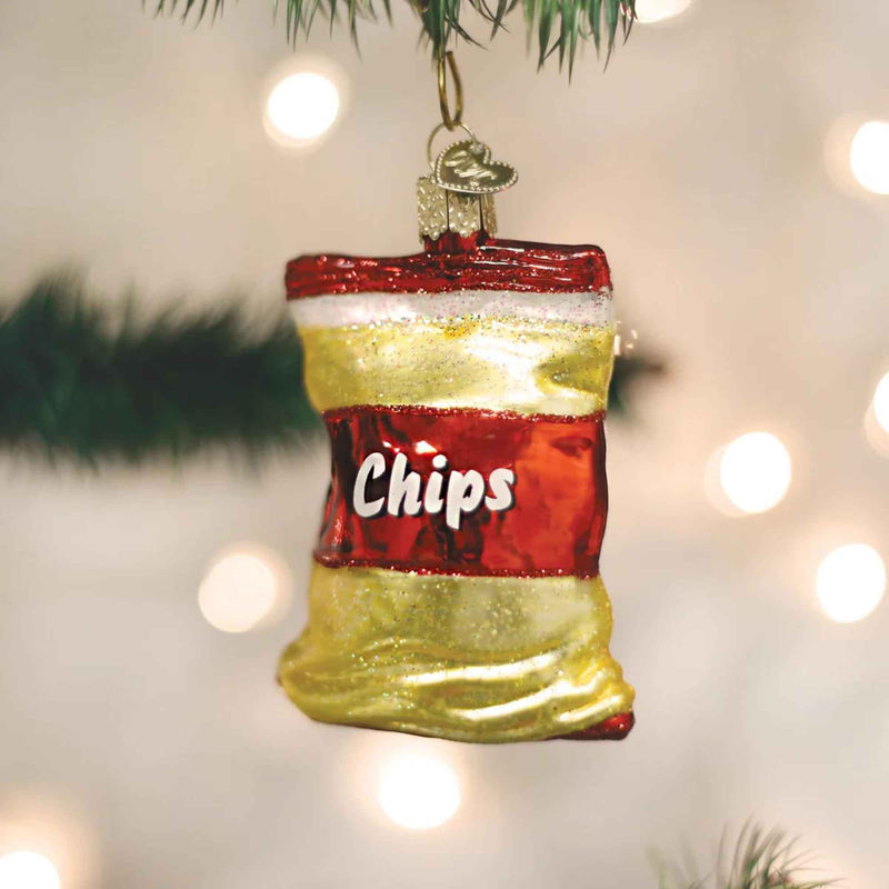 Old World Christmas Bag Of Chips - - SBKGifts.com