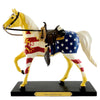 (13532) Painted Ponies Stars And Stirrups, 7.00 Inch, Horse Patriotic 4018392