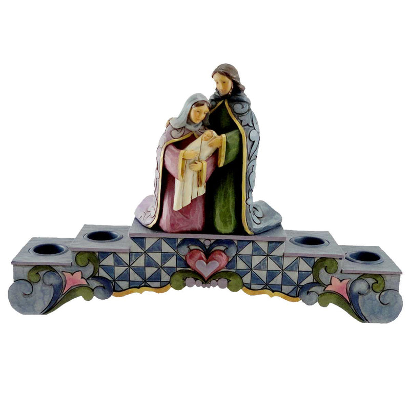 7.50 Inch Advent/Holy Family Candle Holde Nativity Candle Holder 4024790 (13666)