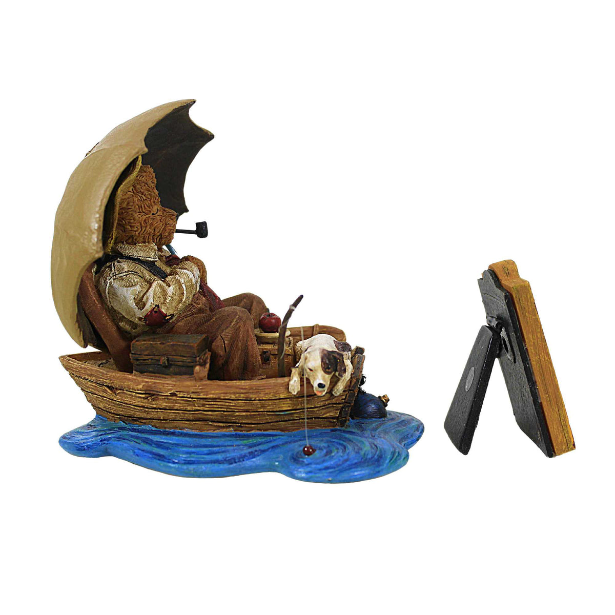 Boyds Bears Resin Gone Fishing - - SBKGifts.com