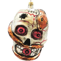 (13790) Larry Fraga Designs Left For Dead, 7.00 Inch, Halloween Ornament Snake 3149