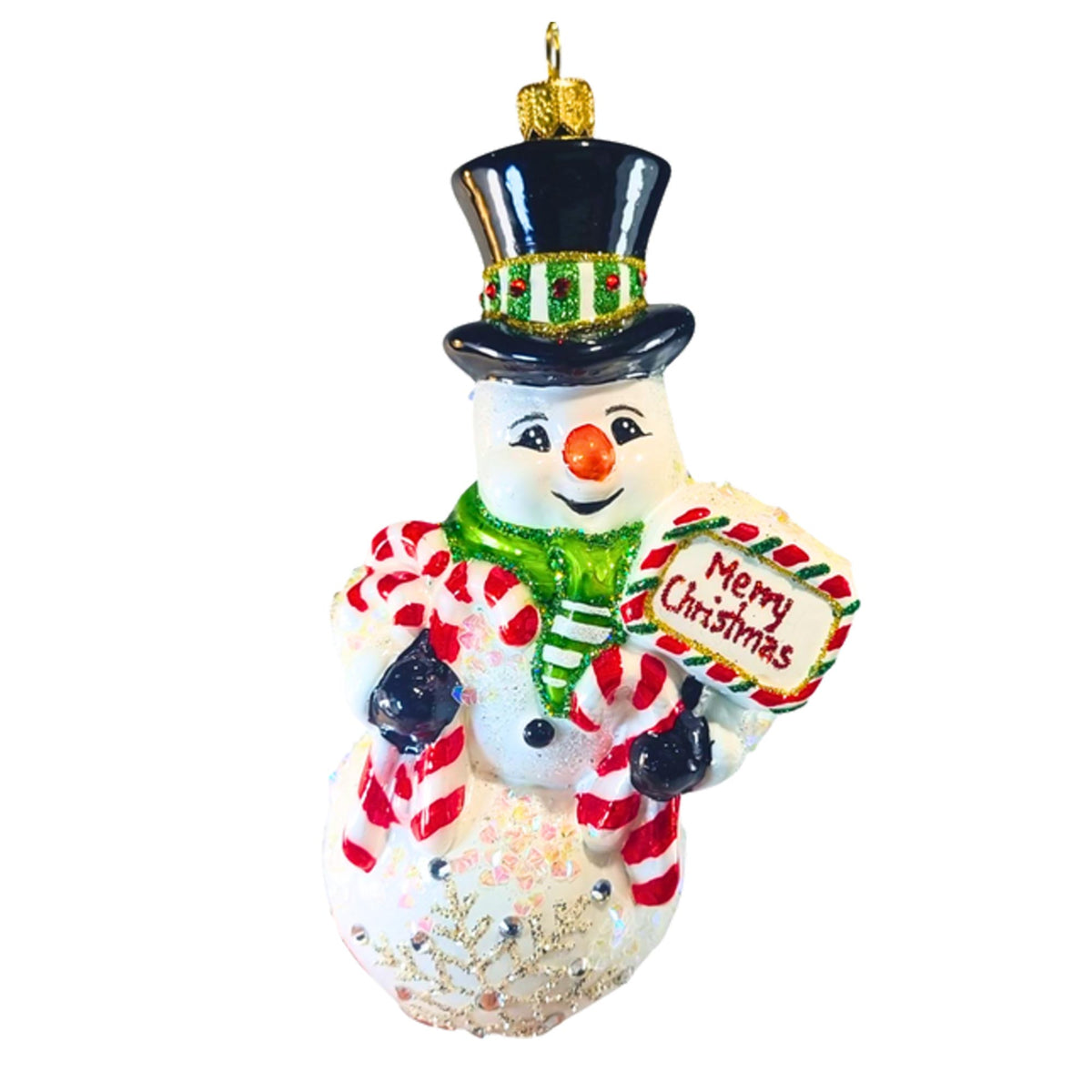 (63857) Pre-Order The Ornament King Winter Wisher, 7.00 Inch, Snowman Merry Christmas 42015