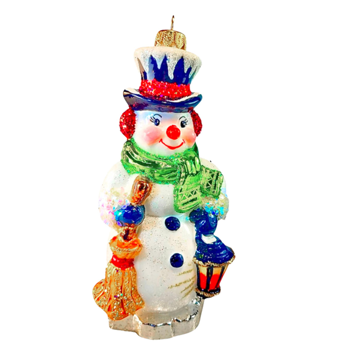 (63856) Pre-Order The Ornament King Cold Porter, 7.00 Inch, Snowman Winter Ornament 42016