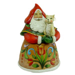 5.00 Inch Purrfect Christmas Santa With Cat 4022911 (14014)