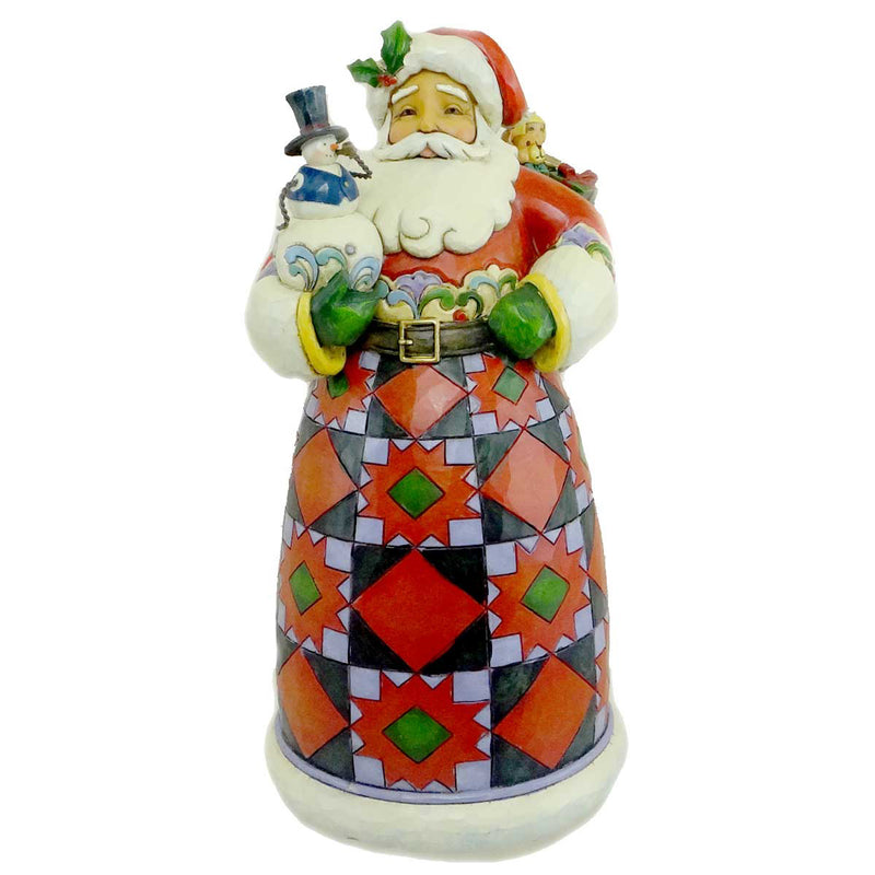 9.00 Inch Spreading Joy Christmas Santa Snowman 4022919 (14038)