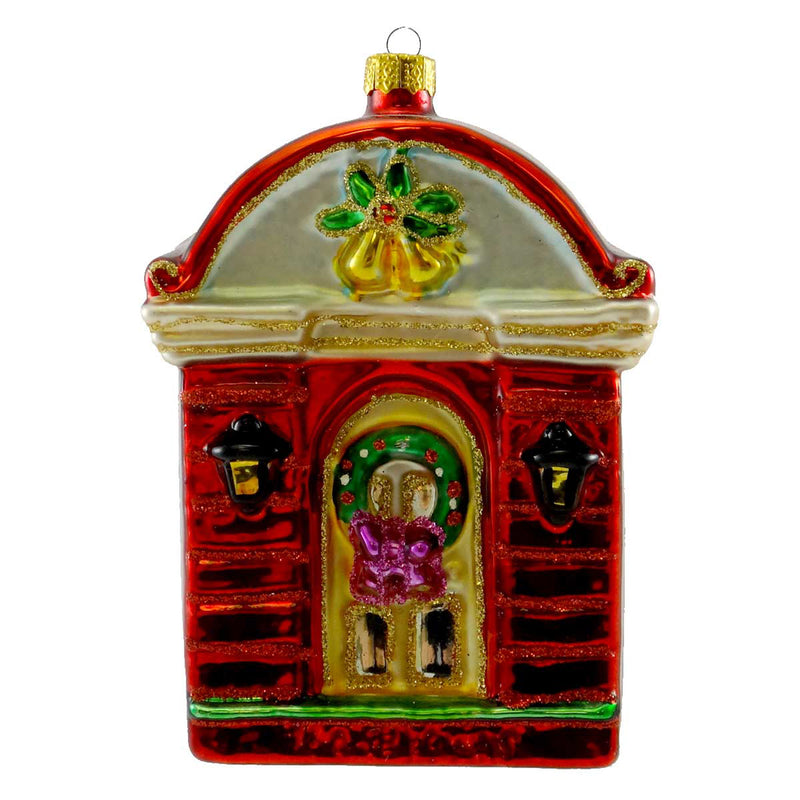 (14156) Holiday Ornament Door Front, 4.00 Inch, Christmas Home Ut05068642