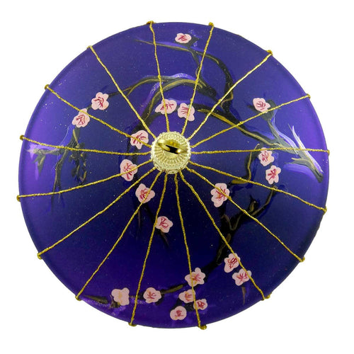 Ornaments To Remember Asian Parasol Purple - - SBKGifts.com