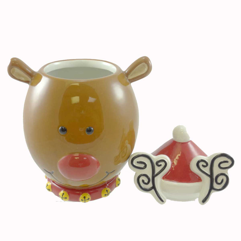 Tabletop Reindeer Cookie Jar - - SBKGifts.com