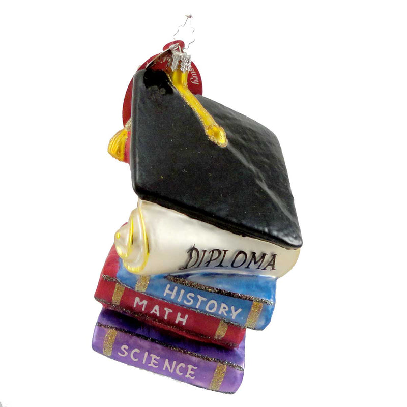 4.50 Inch Stackademic Achievement Ornament School Graduation 1012761 (1449)