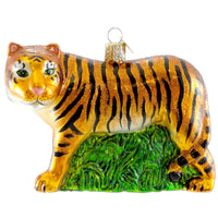 (14543) Old World Christmas Tiger, 3.25 Inch, Ornament Wildlife Tiger 12115