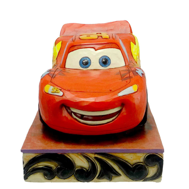 3.26 Inch Ka-Chow Disney Showcase Cars Lightning Mcqueen Figurine 4023567 (15129)